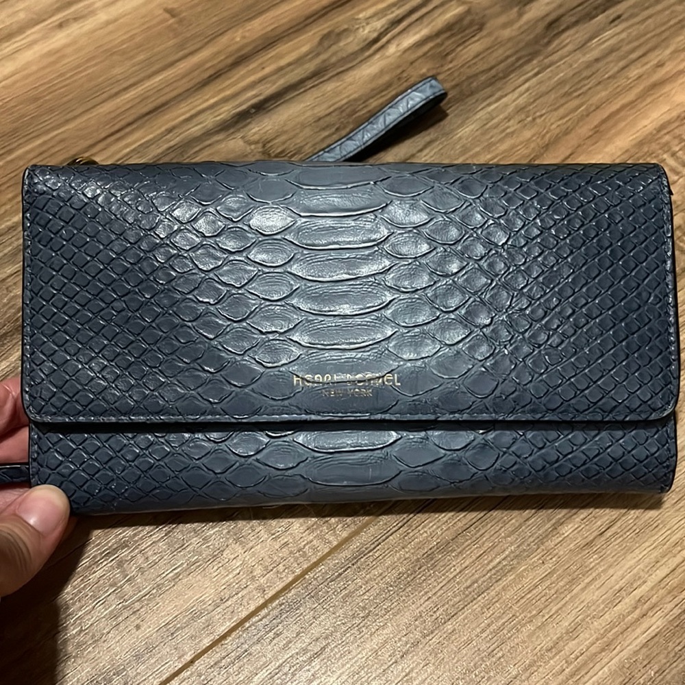 Henri Bendel Uptown Organizer Wristlet Wallet